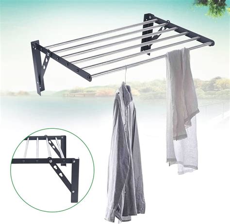 DYRABREST Wall Mount Clothes Drying Rack,Bathroom Clothes India | Ubuy