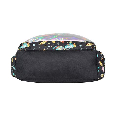 Smily Kiddos 10 ltrs Backpack Space Theme | Black