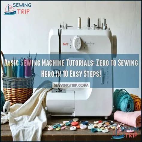 Image result for Sewing Machine Tutorials for Beginners