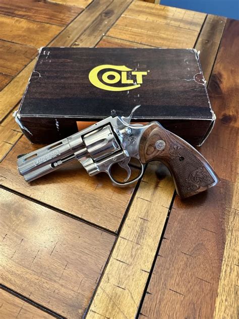Image result for Colt Python 4 Inch Nickel