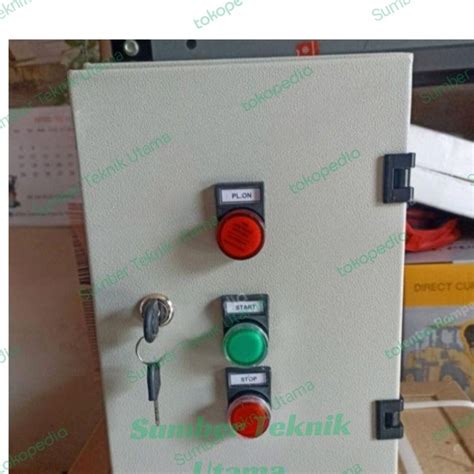 Jual Panel Kontrol Box Pompa Gear Pump 1,5Kw 2Hp 220V 1Phase - Jakarta ...