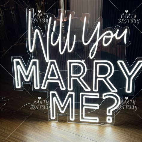 Will You Marry Me Light Up Sign