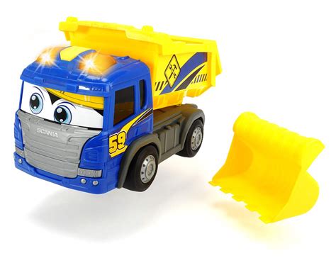 Dickie Happy Scania Dump Truck : Amazon.in: Toys & Games