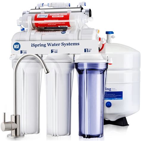 iSpring RCC7, NSF Certified, 5-Stage Reverse Osmosis Water Filter ...
