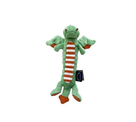 Buy goDog Holiday Skinny Dragon with Chew Guard Technology, Green and ...