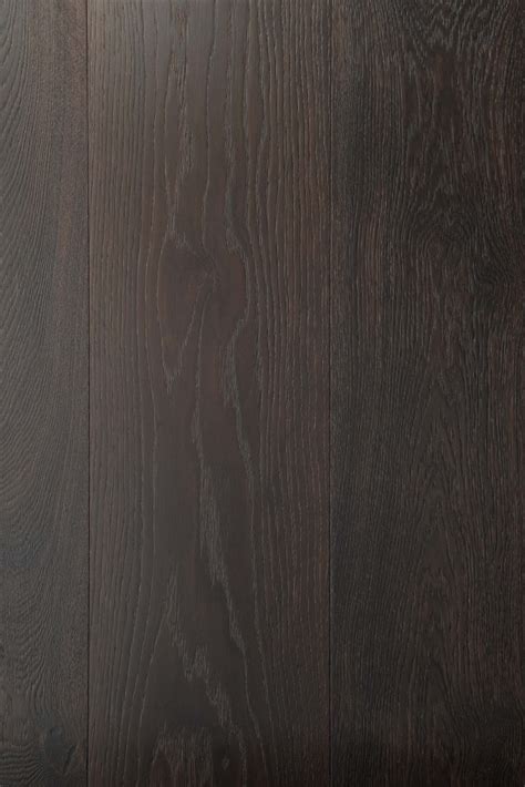 Dark Wood Floor Texture Dark Roast Oak Plank, Brushed & UV Oiled