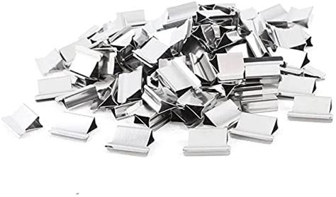 AUGEN Mini Office Supplies Paper Clip 80 Pcs Reusable Clips, Binder ...