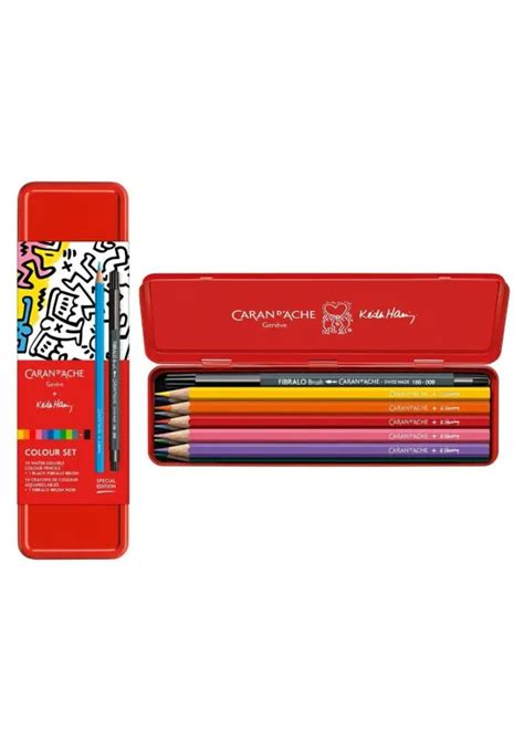 CARAN DACHE KEITH HARING COLOUR SET