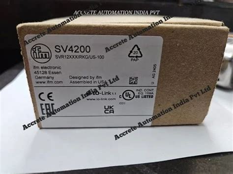 IFM FLOW SENSORS - IFM SI6200 SIS30ABBFPKG/US-100-IPF Flow Monitor ...