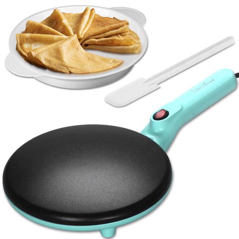Amazon.com: Baker's Friend Instant Crepe Maker with Handle, Electric ...