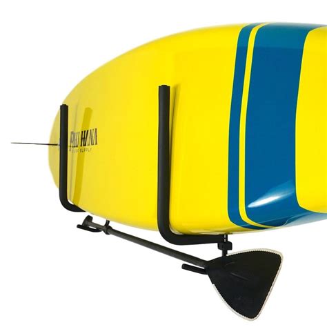 StoreYourBoard SUP Stash, Padded Steel Wall Storage Rack and Paddle ...