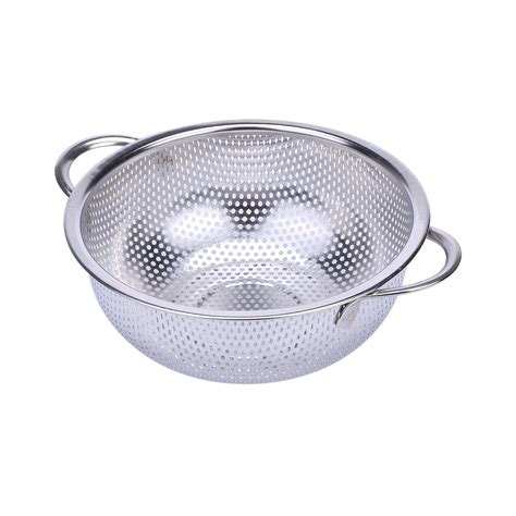 Stainless Steel Colander With Handle at Nadine Boeding blog