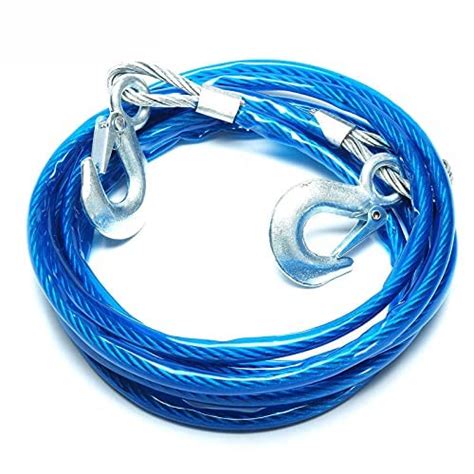 Crevizon Heavy Duty Car Towing Strap Belt 12mm Tow Ropes 7 Tons ...