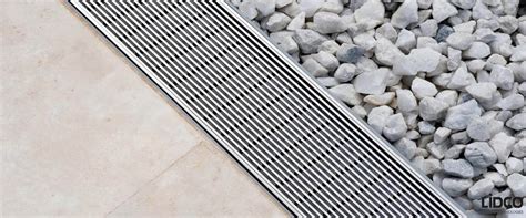 Linear Shower Drain System, Tile Insert Shower Channel Drain, Stainless ...