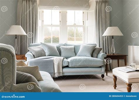 Pale Blue Sitting Room Decor, Interior Design and House Improvement ...