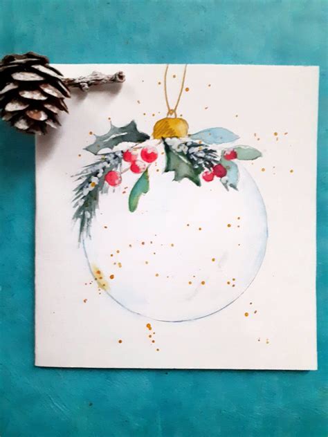 This item is unavailable - Etsy | Watercolor christmas cards diy ...