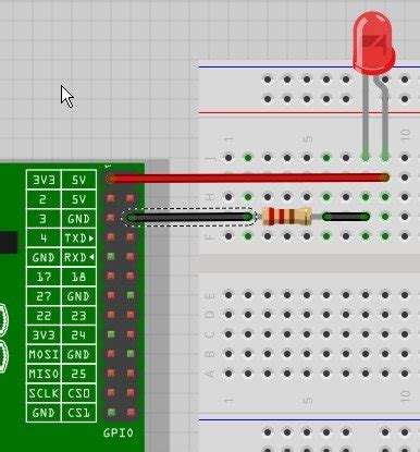 Image result for PCB Design to Connect LED to Raspberry Pi