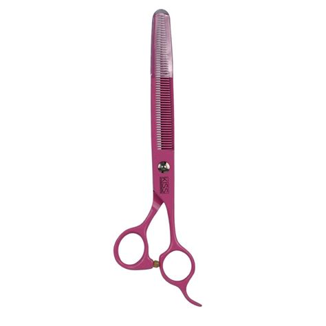 Swan Thinner Scissors – 7.5” Titanium Grooming Shears (Pink) – ABK Grooming