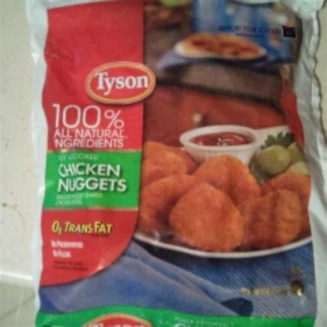 Tyson Chicken Nuggets Nutrition Facts