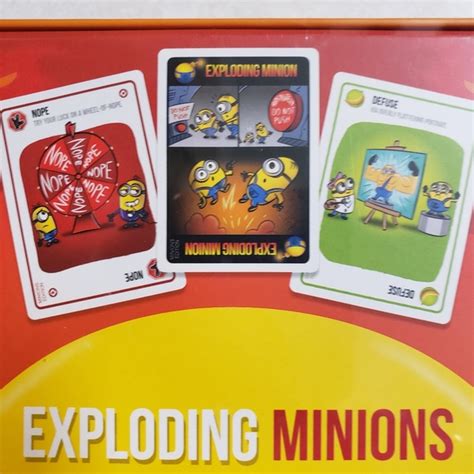 Image result for Exploding Minions Card Game Template