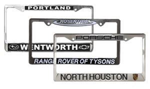 Image result for Auto Dealer License Plate Frames