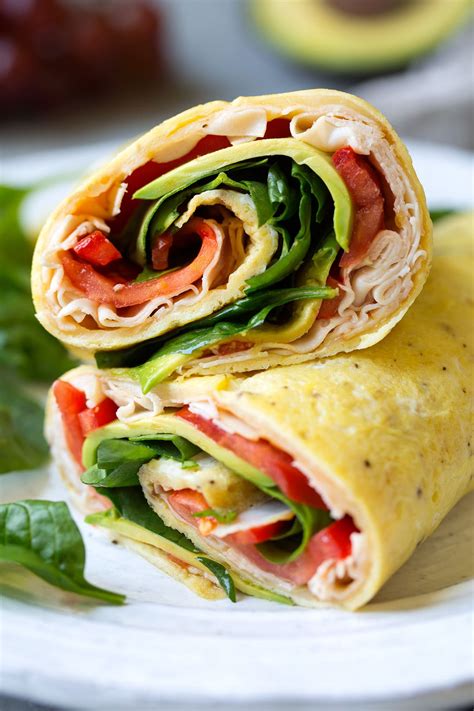Egg Wrap Recipe (with Turkey and Avocado) - Cooking Classy