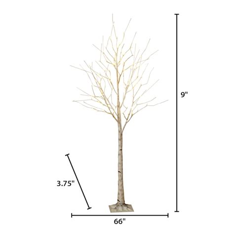 Gerson International 6-ft Pre-lit Slim White Artificial Christmas Tree ...