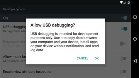 Allow USB Debugging 的图像结果