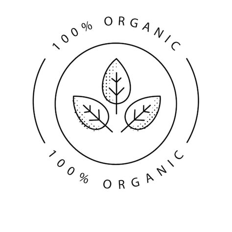 Eco pure organic leaf vector icon design | Premium Vector
