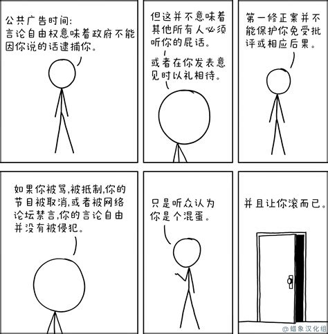 言论自由 - XKCD中文站