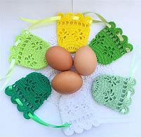 Image result for Knitted Easter Egg Covers