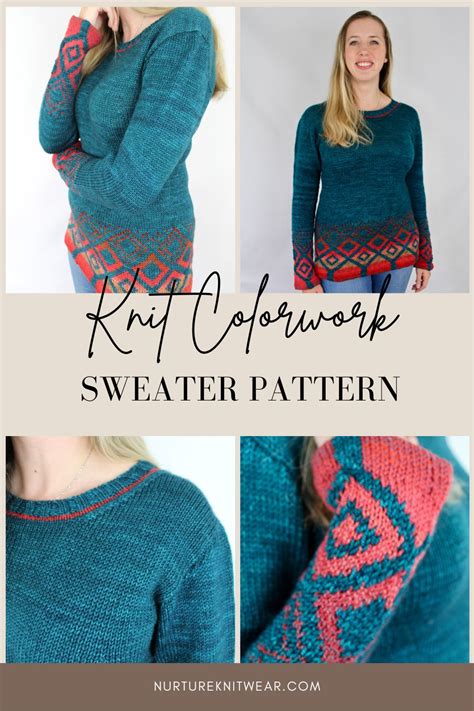 Image result for Stranded Knitting Sweater Patterns