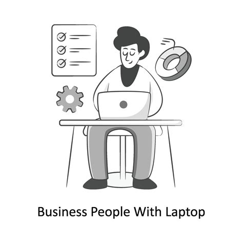 Business Laptop Vectors Art 的图像结果