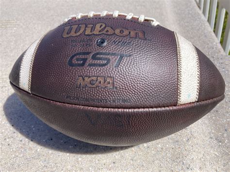 Wilson GST Official Size Leather Football | SidelineSwap