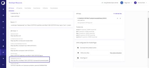Data Feed API 的图像结果