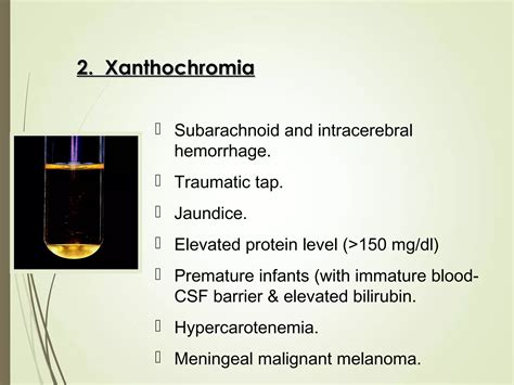 CSF Examination | PPT