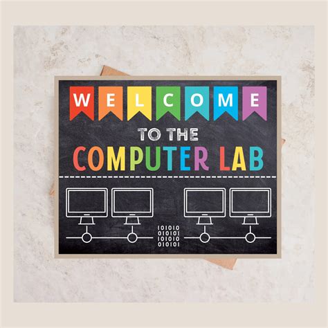 Computer Lab Sign 的图像结果