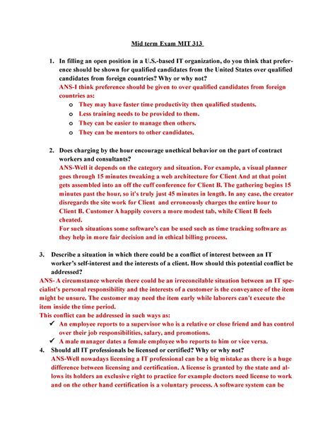 Image result for MIT Probability Midterm Exam Questions