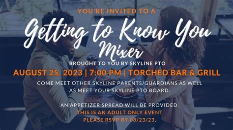 Getting to Know You Adult Mixer, Torched Bar & Grill, Cape Coral, 25 ...
