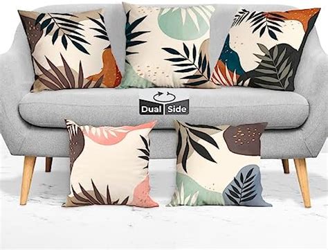 Buy AEROHAVEN™ Set of 5 Designer Decorative Throw Pillow/Cushion Covers ...