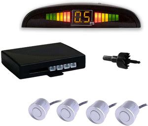 AUTO PEARL PS2W11 Premium Quality Car White Parking Reverse Sensors For ...