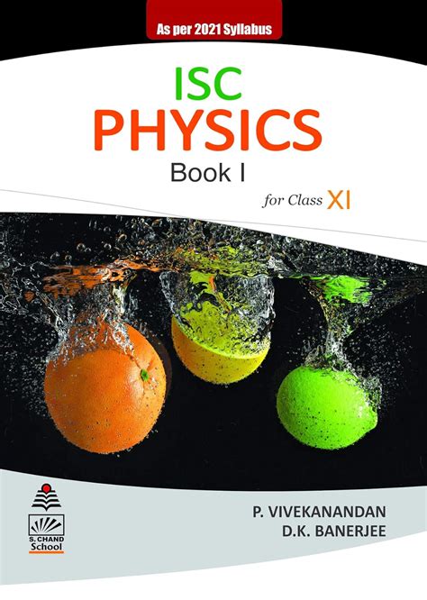 ISC Physics Book I For Class XI (2021 Edition) eBook : D. K. Banerjee ...