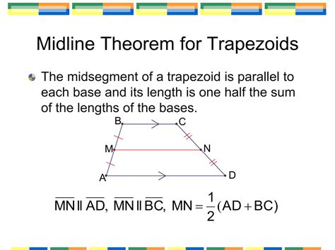 Midsegment Of A Trapezoid