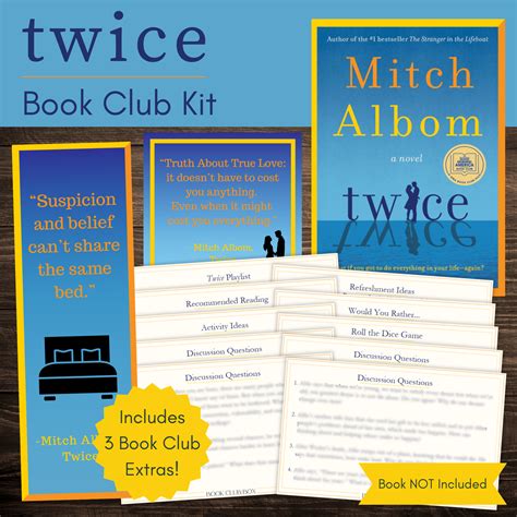 Twice by Mitch Albom Book Club Kit - Book Club Box