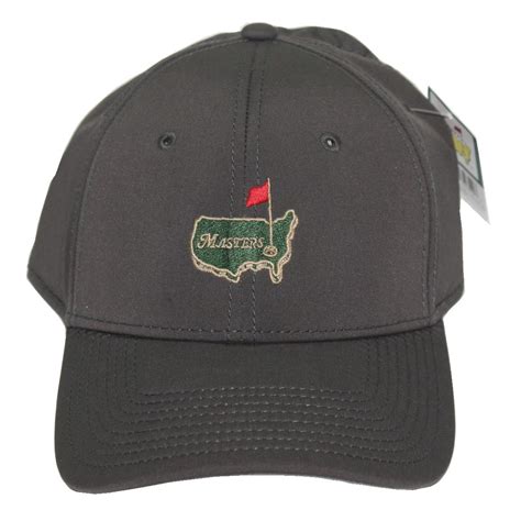 Lot Detail - Augusta National Masters Charcoal Retro Adjustable Tech Hat