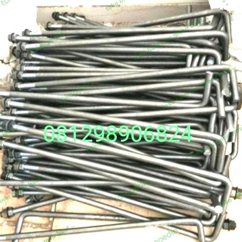 Jual Angkur Besi Beton 1/2 × 60 + Mur +ring - Kab. Tangerang - toko ...