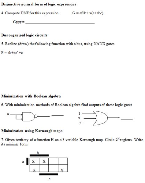 Image result for Disjunctive Normal Form Examples