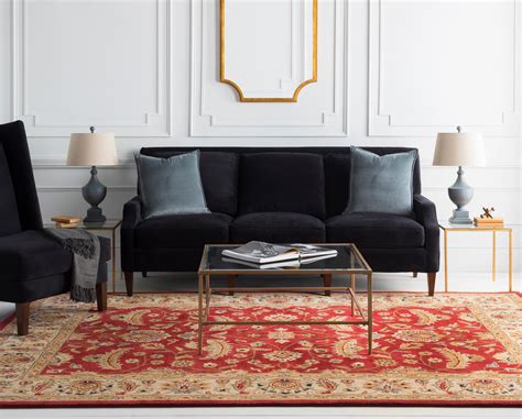 Mark&Day Area Rugs, 4x4 Cochrane Traditional Dark Red Square Area Rug (4' Square) - Walmart.com