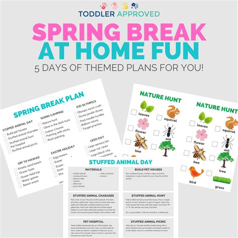 Spring Break Activities for Kids - Toddler Approved