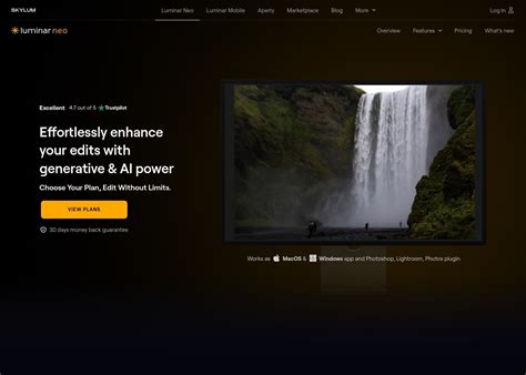 Luminar Neo Features 的图像结果